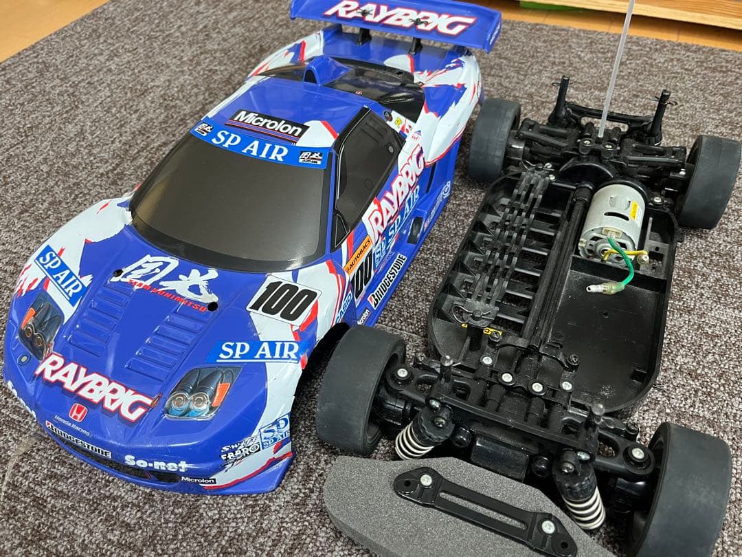 タミヤ　TT-01 NSX2台　フルセット