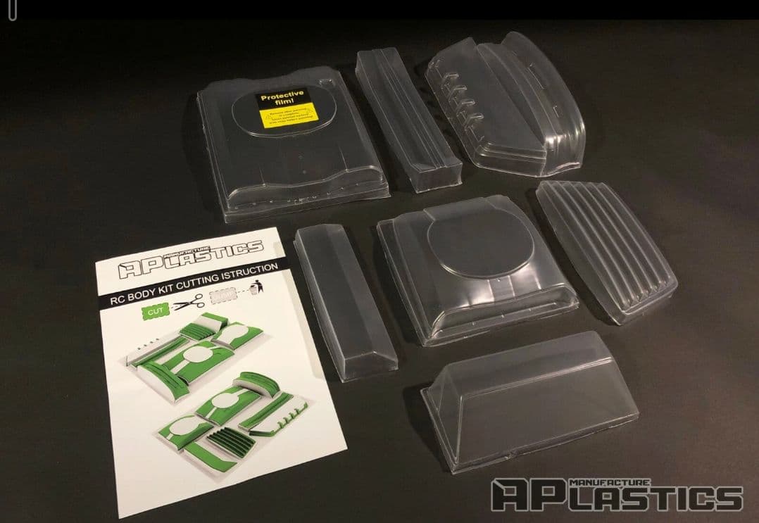 新品 無塗装  E30 APLASTICS ラジドリ ボディ