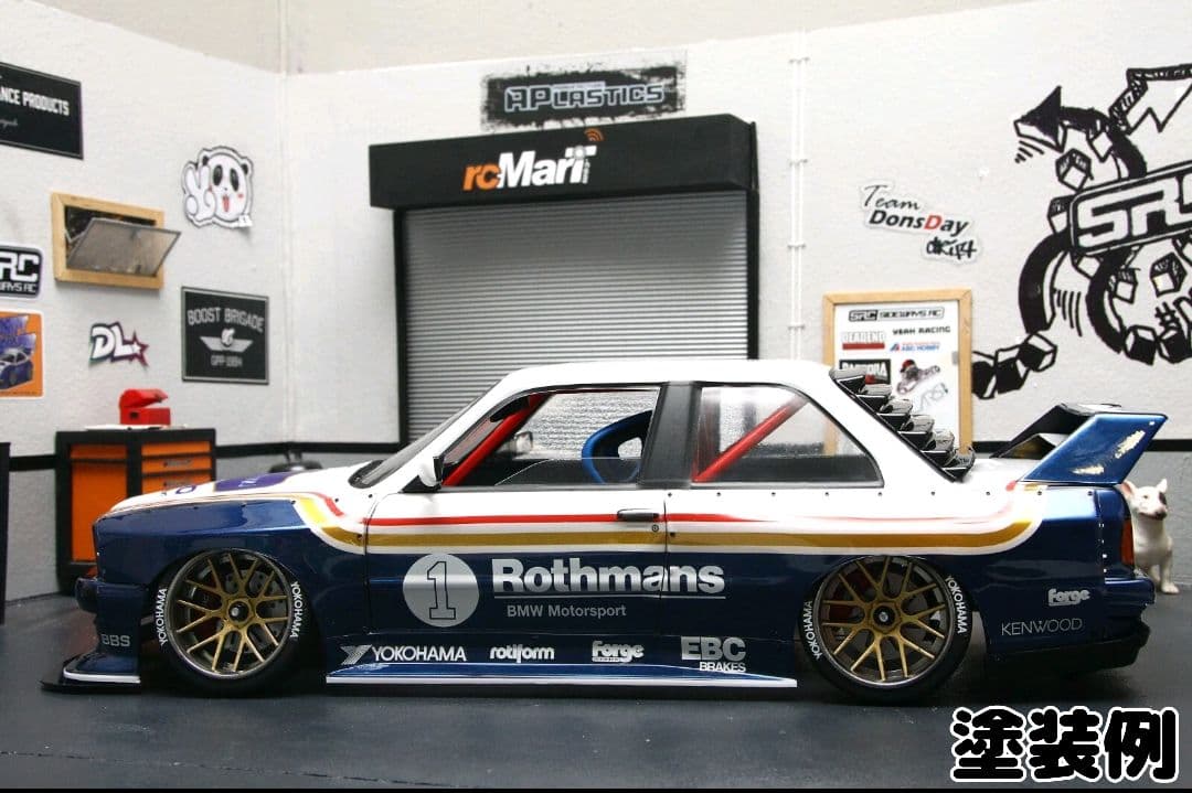 新品 無塗装  E30 APLASTICS ラジドリ ボディ