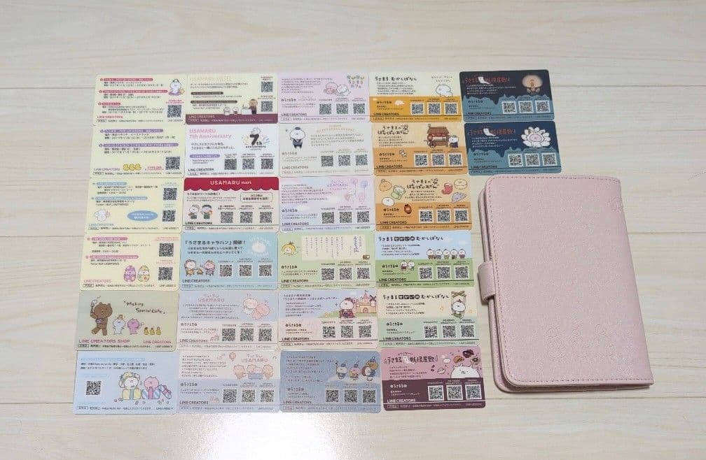 うさまる カード 26枚まとめ売り 非売品 レア ホルダー付き うさまらーカード