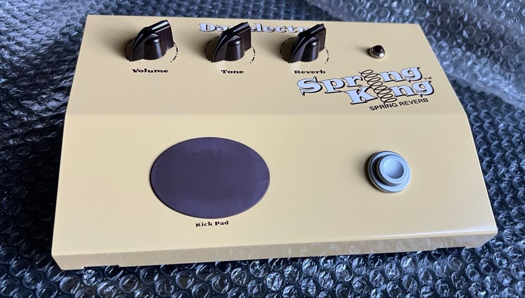 【完動品】DANELECTRO DSR-1エフェクタースプリングリバーブ