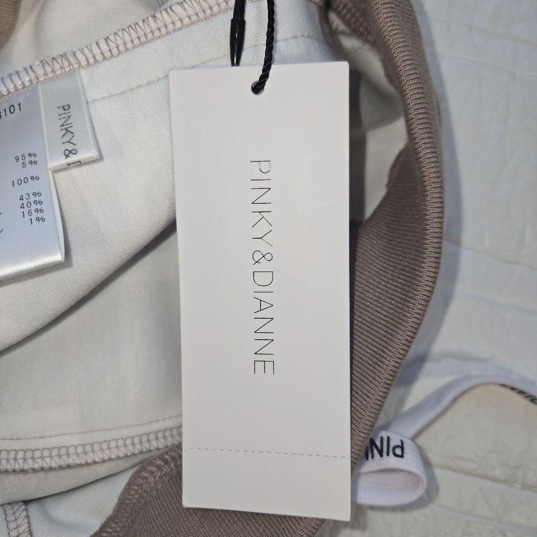 未使用級✨PINKY & DIANNE 長袖ハーフジップ スカート セットアップ