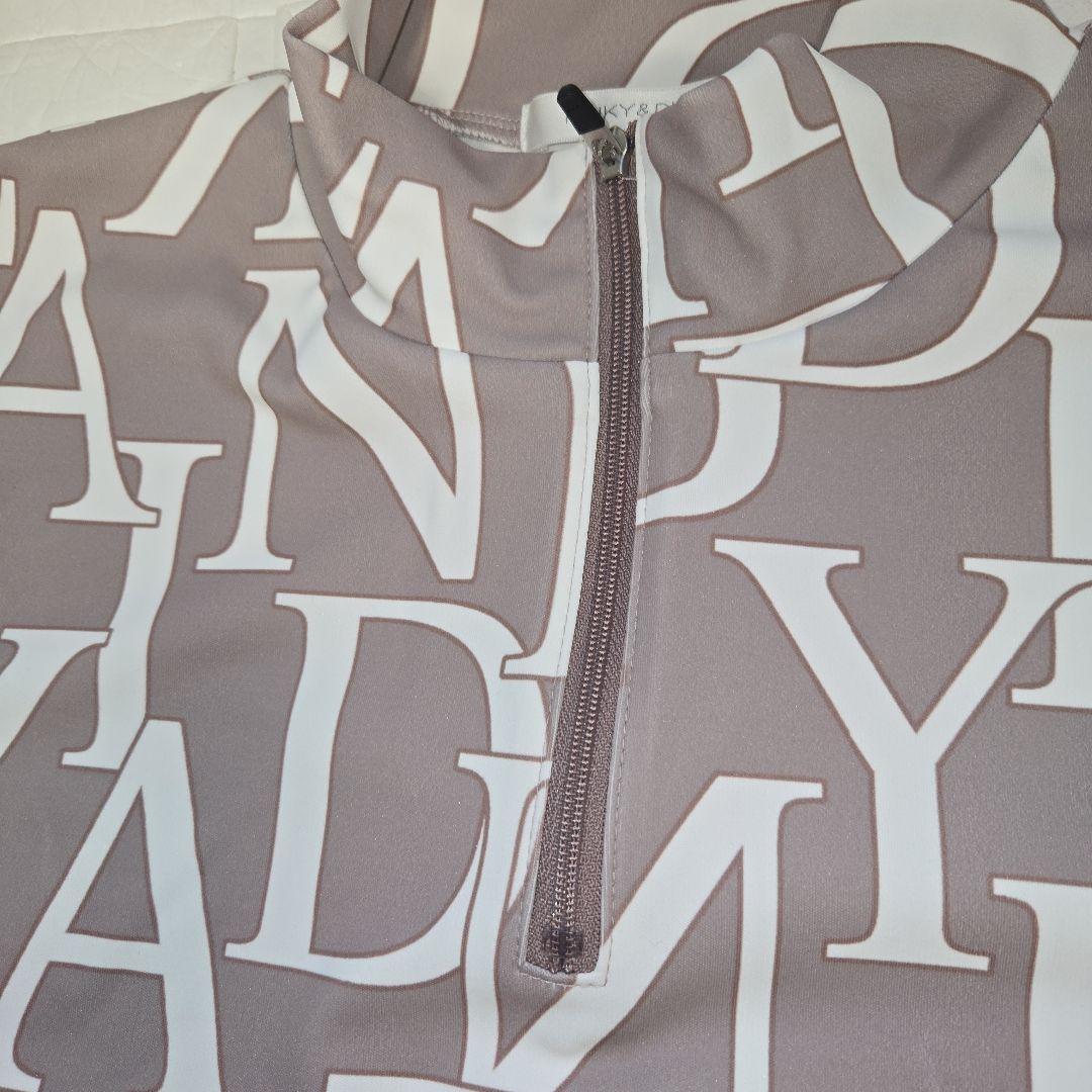 未使用級✨PINKY & DIANNE 長袖ハーフジップ スカート セットアップ