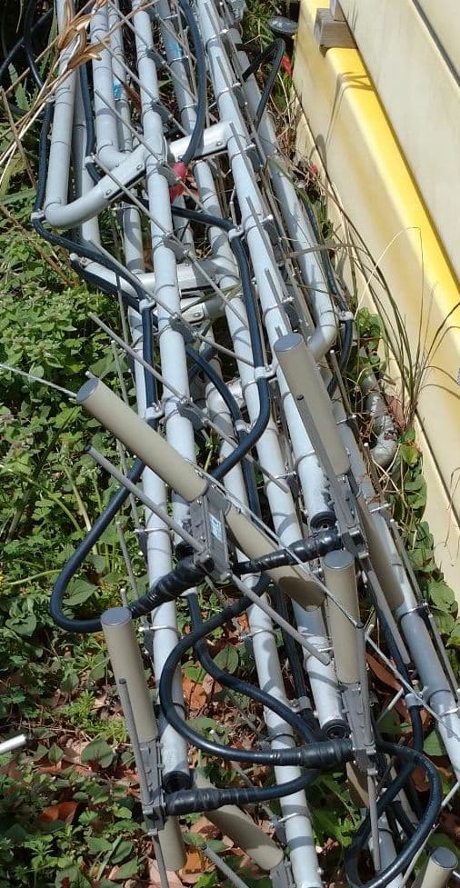 アマチュア無線　４３０八木2列2段、　アンテナ