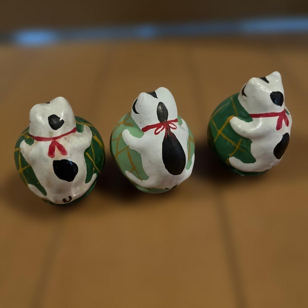 まり猫　招き猫　　山形張子