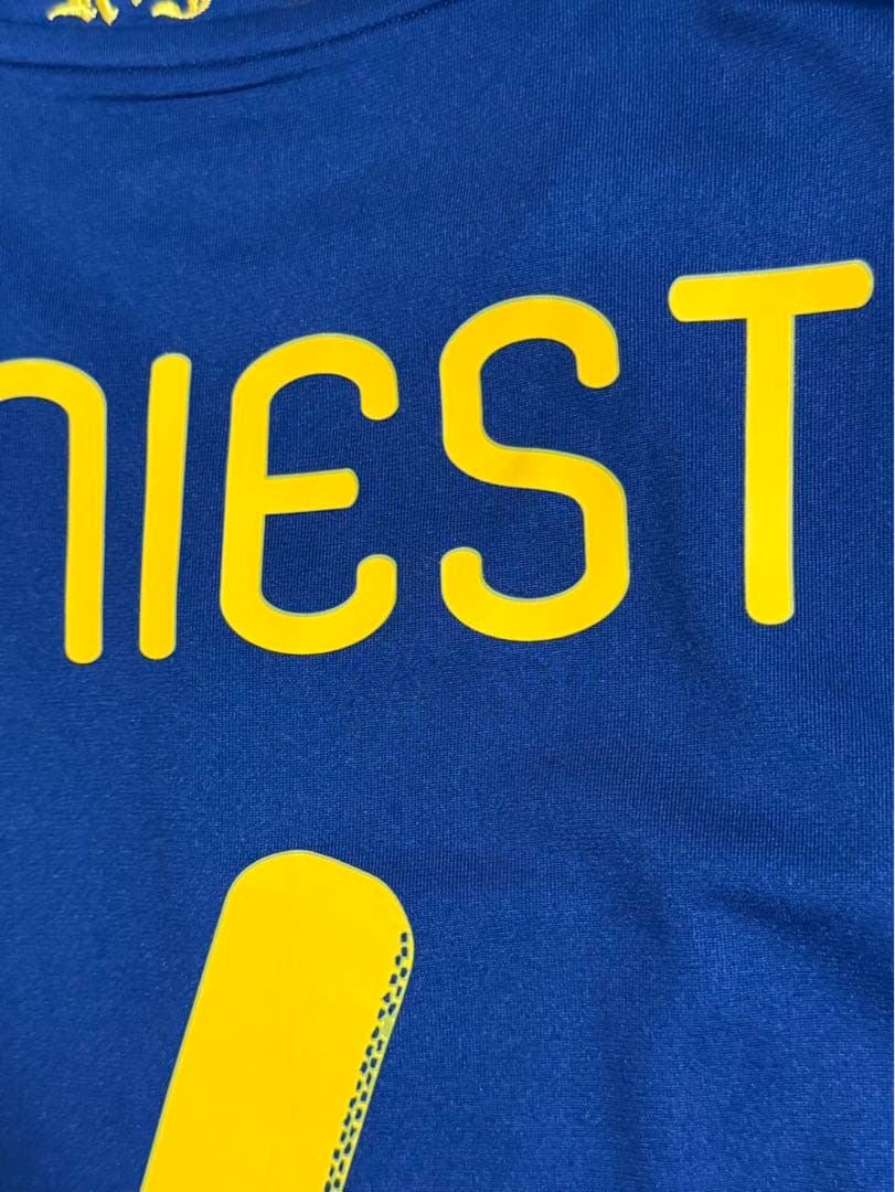 『正規品』スペイン代表 2010 アウェイ イニエスタ ユニフォーム ウェア