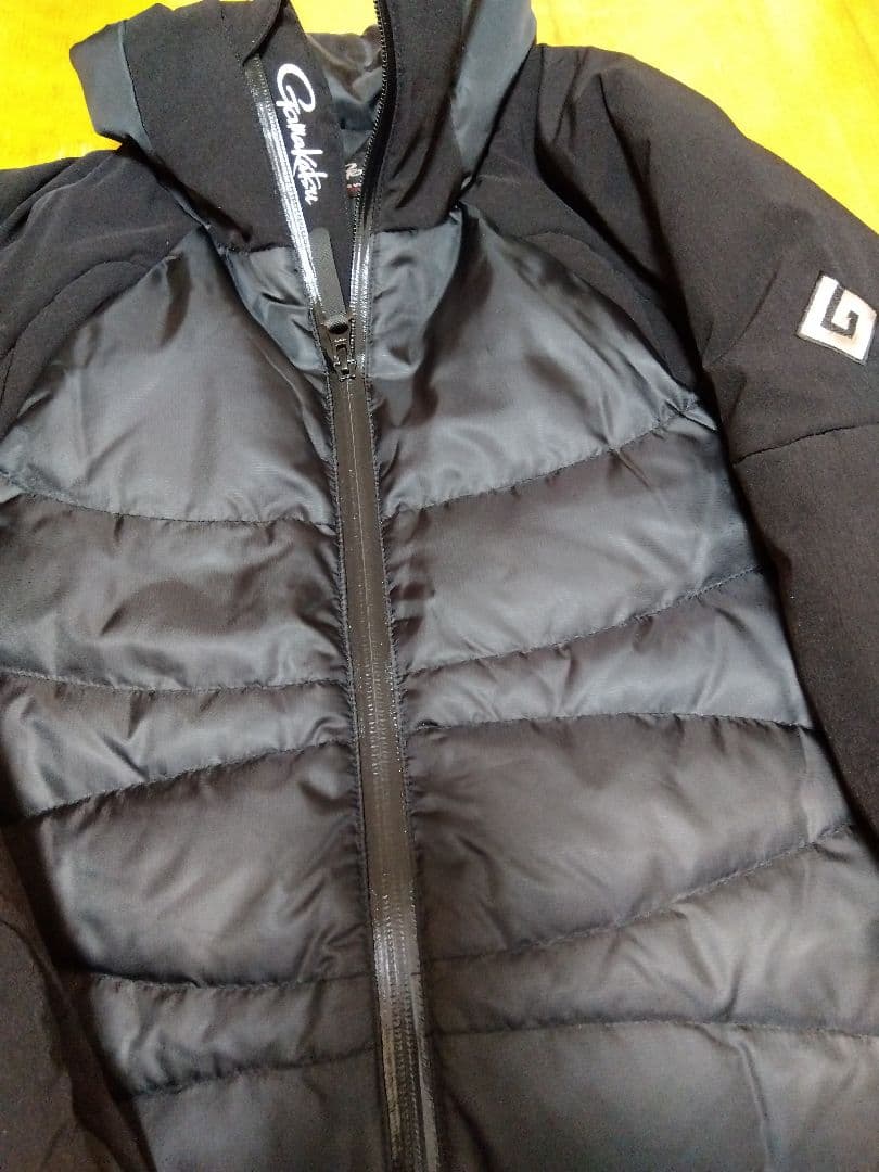 がまかつ ダウンジャケット フィッシングウエアー 防寒着 L ブラック