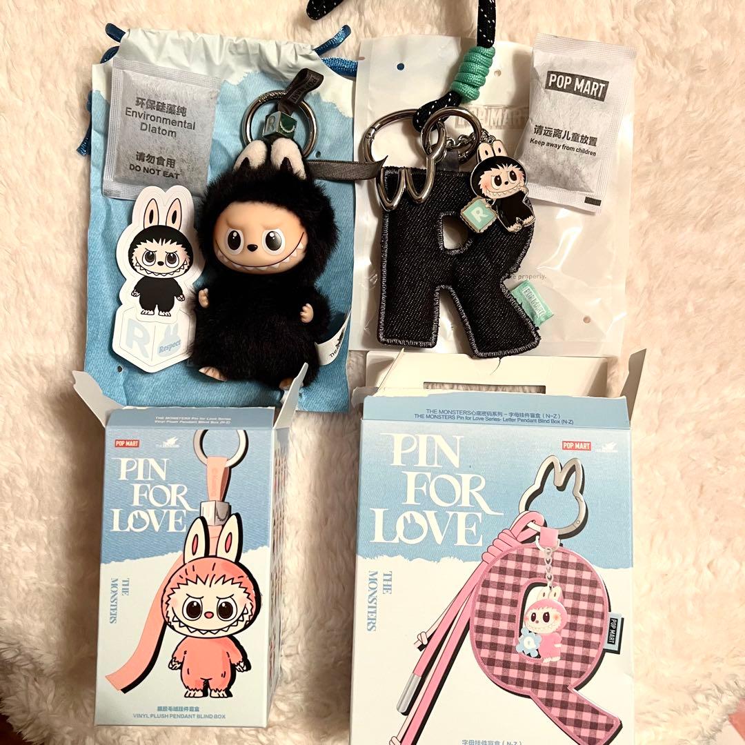 【正規品】ラブブ PIN FOR LOVE [N-Z] アルファベット Rセット