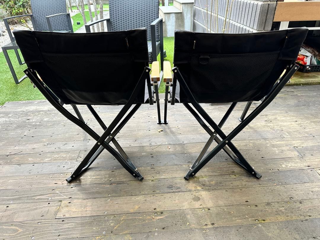 スノーピーク ローチェアショート ブラック　２個セット