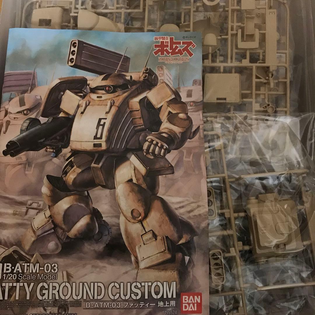 1/20ボトムズ　スコープドッグ　バーコフ小隊＋ファッティー陸戦型各１点