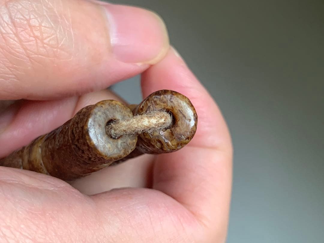 呪物　カパラ　チベット　カパーラ　頭蓋骨　数珠　根付　クマントーン　プラクルアン