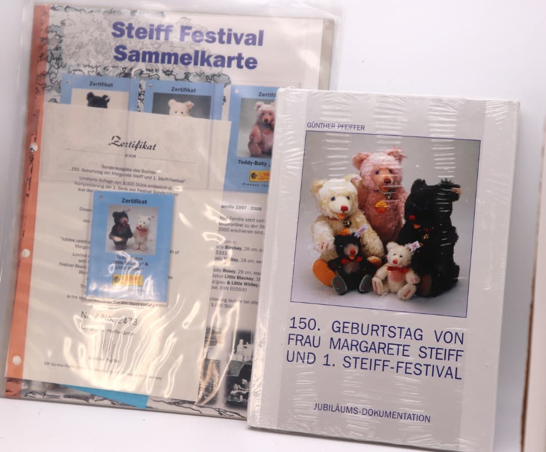 Steiff 2000年ギンゲン・シュタイフ・フェスティバル記念テディーベア