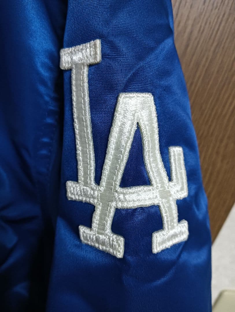 STARTER ロサンゼルス・ドジャース 野茂英雄 ナイロン中綿刺繍ジャケット