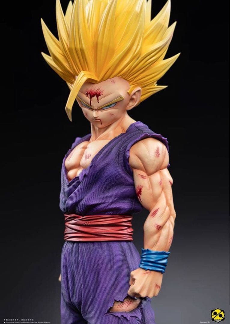 ドラゴンボールガレージキット　孫悟飯　レジン スタチュー フィギュア　完成品