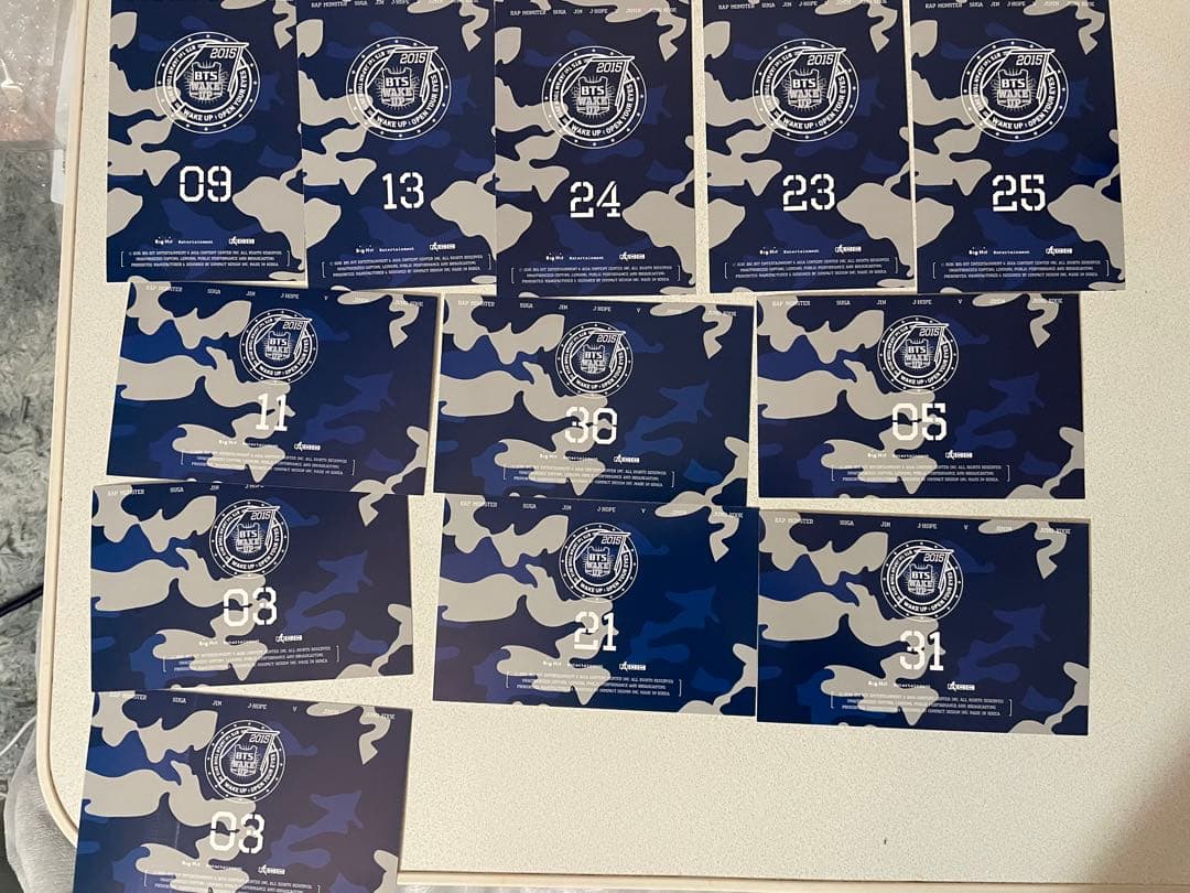 BTS wake up 2015 ツアー　ランダムフォト　12枚セット