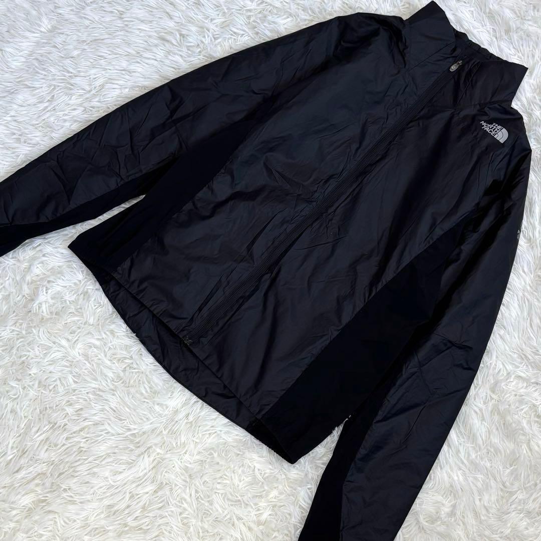 ザノースフェイス ベントリックストレイルジャケット ブラック L 収納袋付き
