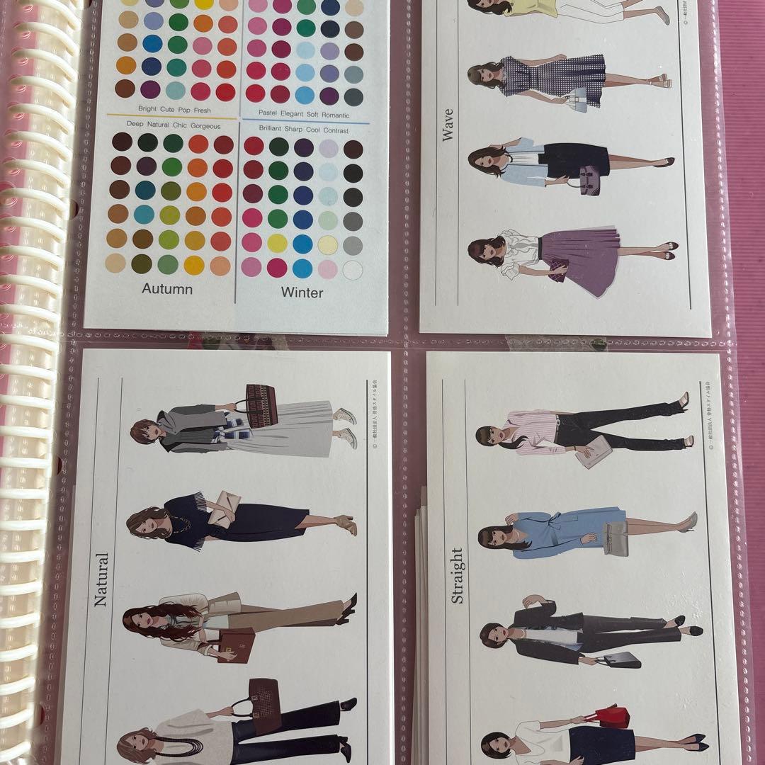 パーソナルカラー診断骨格診断ツールセット