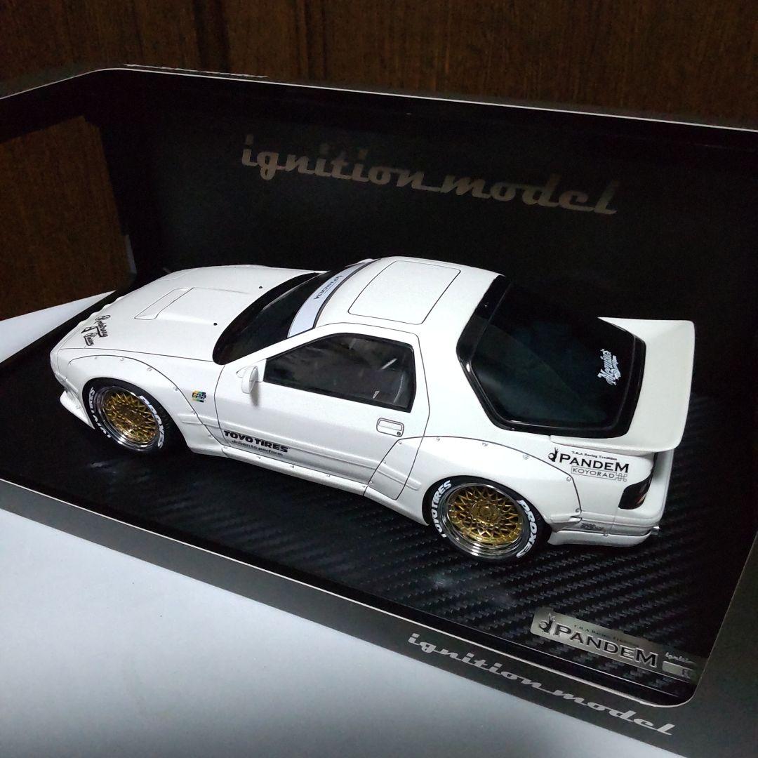 マツダ パンデム RX-7 FC3S ホワイト 1/18 イグニッションモデル