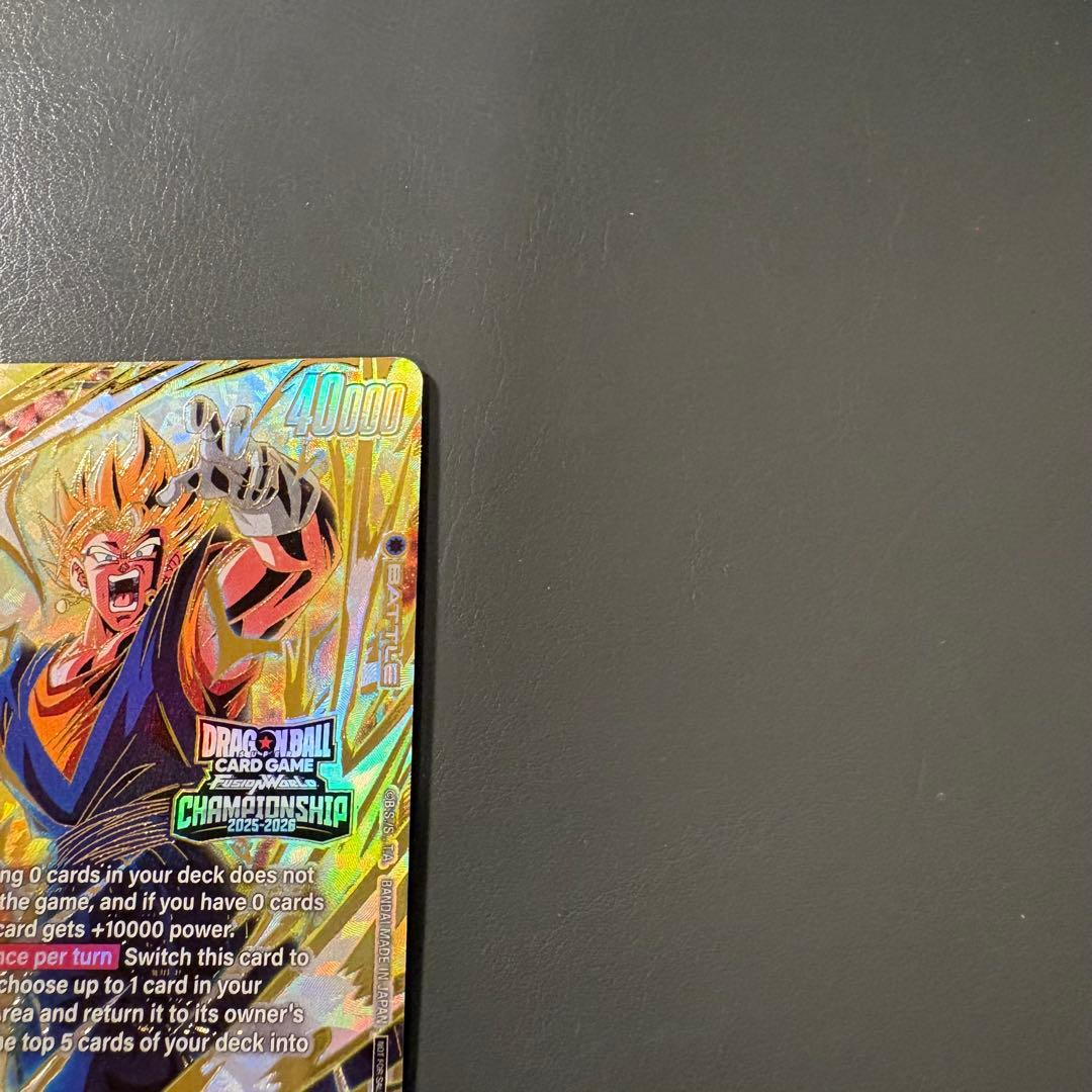 チャンピオンシップ ベジット 英語