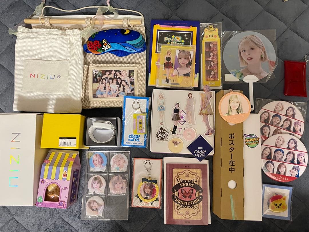 NiziU RIKU グッズ　まとめ売り