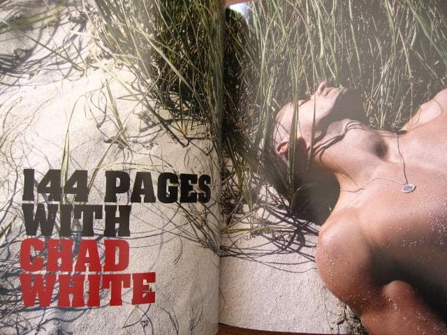 FASHION FOR MEN MAGAZINE　CHAD WHITE