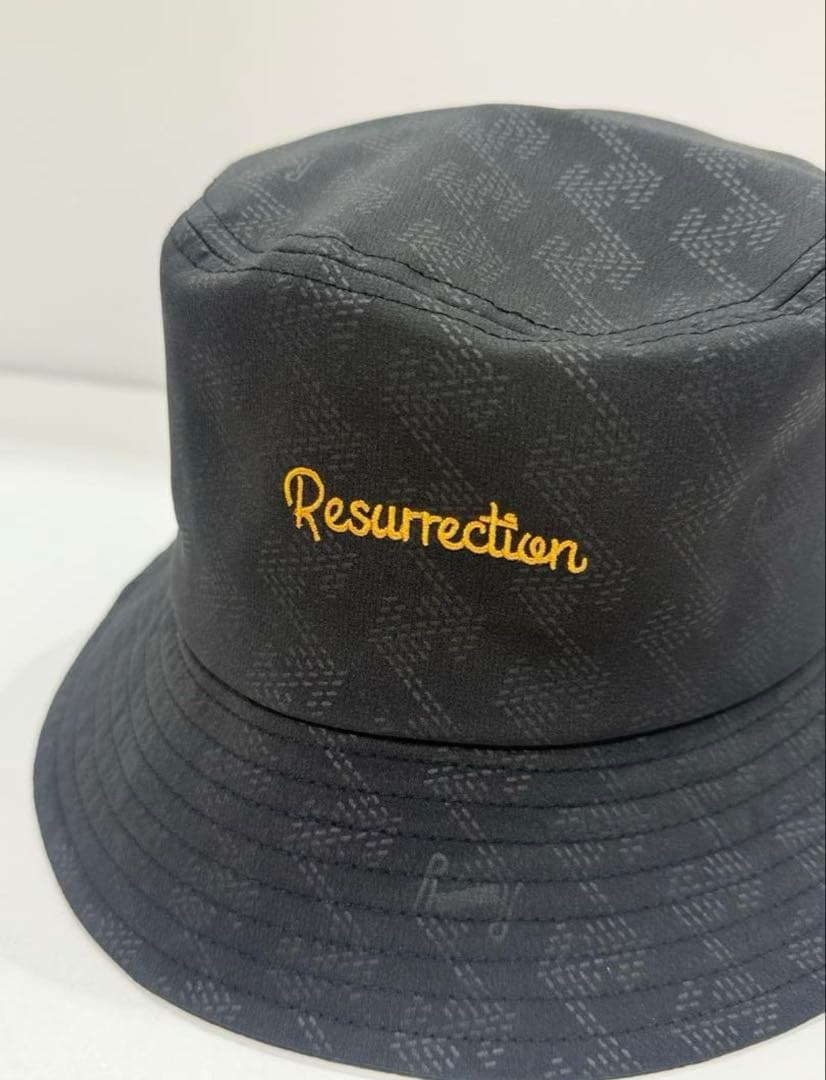 【新品】レザレクション　バケットハット　黒　M