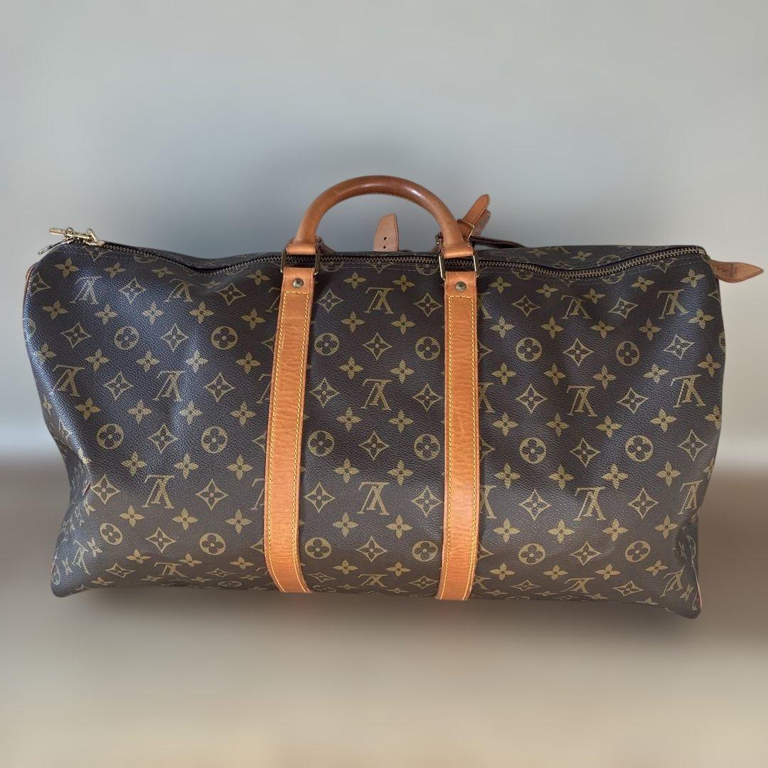 【美品】ルイ・ヴィトン LOUIS VUITTON ボストンバッグキーポル55