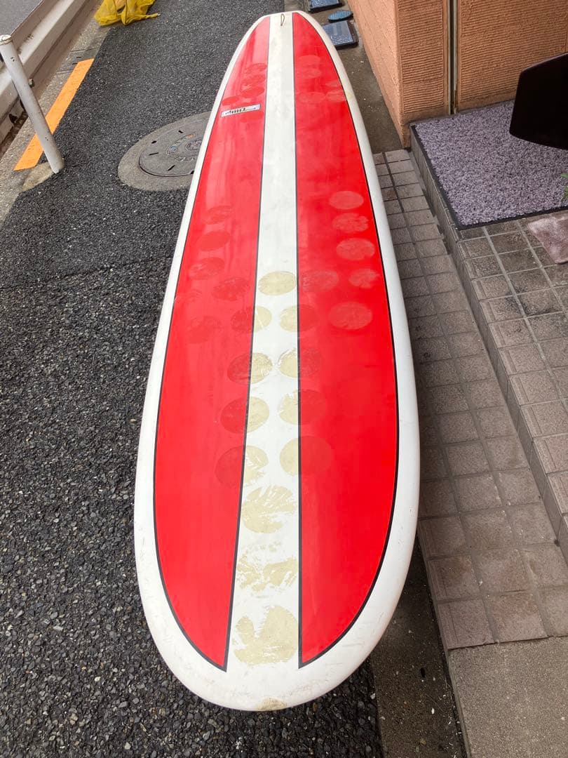 Tiiip MODEL ロングボード 赤白10ft