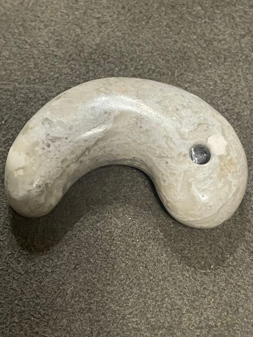 古墳時代　石製勾玉　出土　ジャスパー　滑石　大型