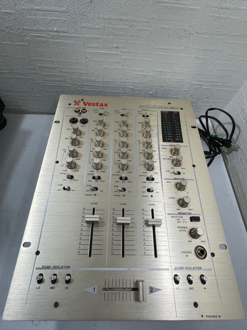 VESTAX ベスタクス　PCV-275 縦横フェーダーメンテナンス