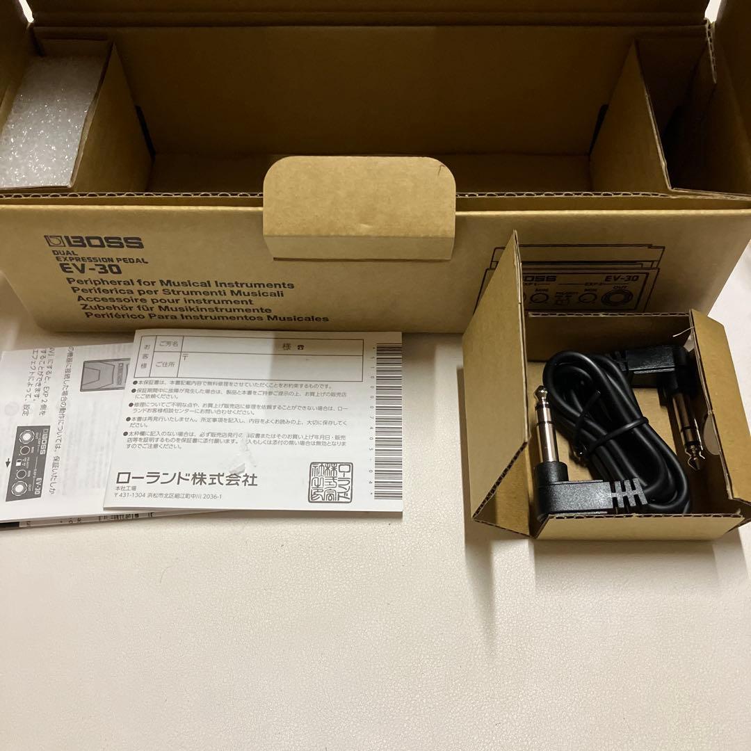 BOSS EV-30 デュアルエクスプレッションペダル