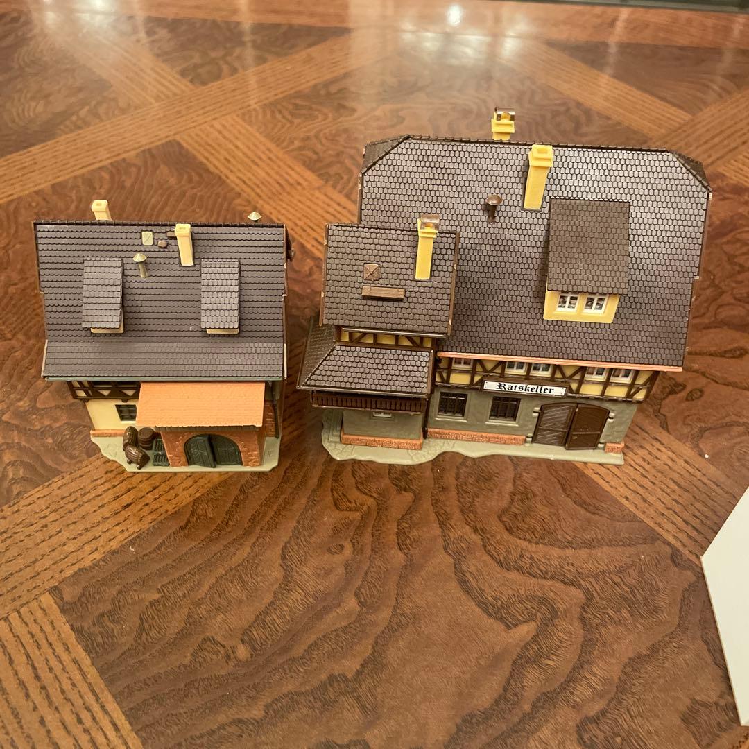 Nゲージ ドイツ風建物模型 6点 ストラクチャー VOLLMER kibri