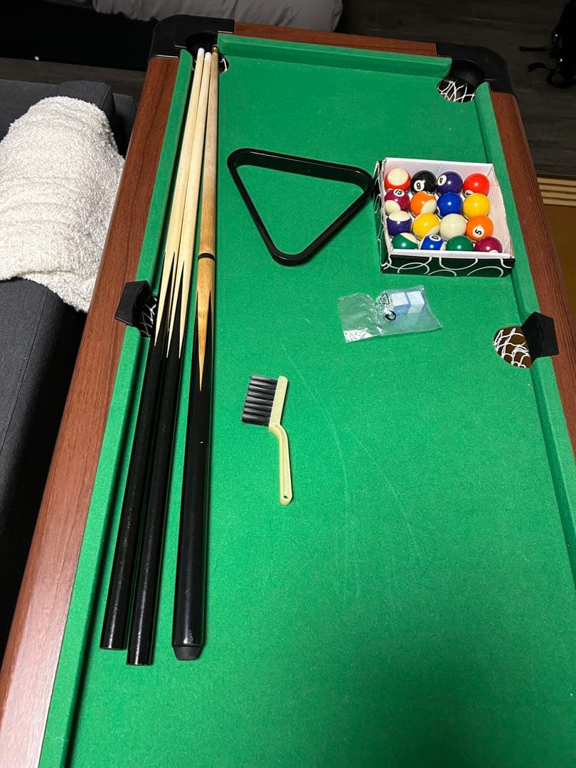引き取り限定 小型ビリヤードテーブルセット
