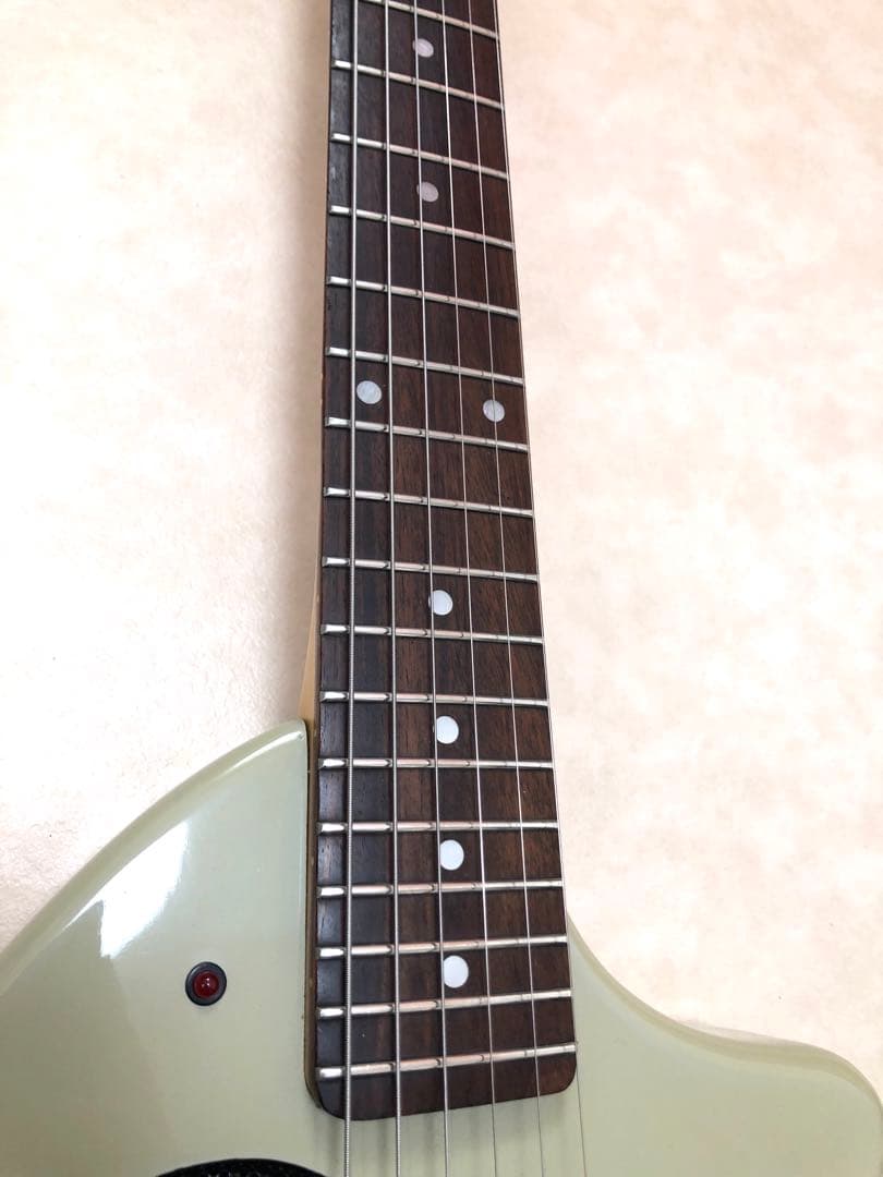 【超美品】ZO-3 グレー アンプ内蔵ミニギター ヘッドフォン端子付