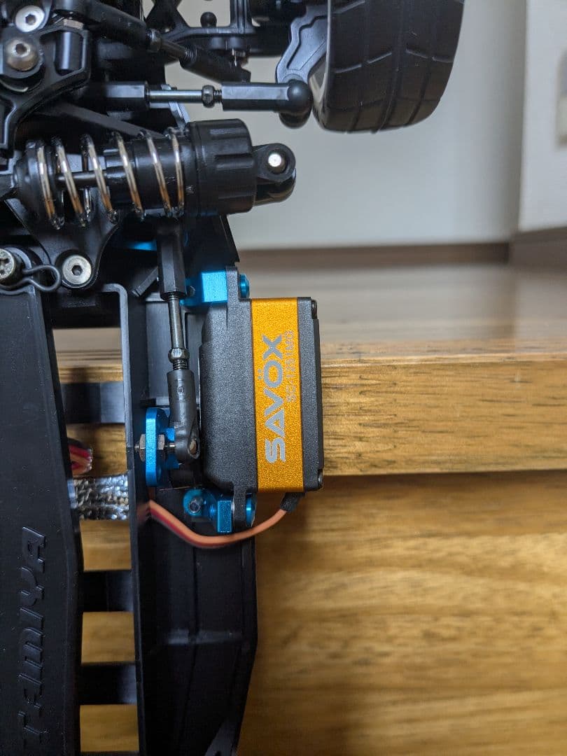 タミヤ カストロール HONDA シビック VTi (FF03) サーボ付