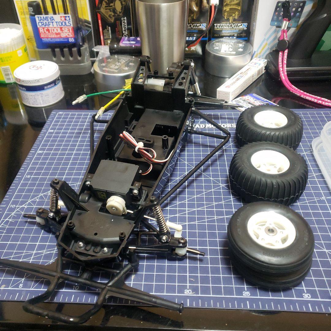 タミヤ　グラスホッパー　フルベア 540SHモーター 付き　未走行車　全部セット