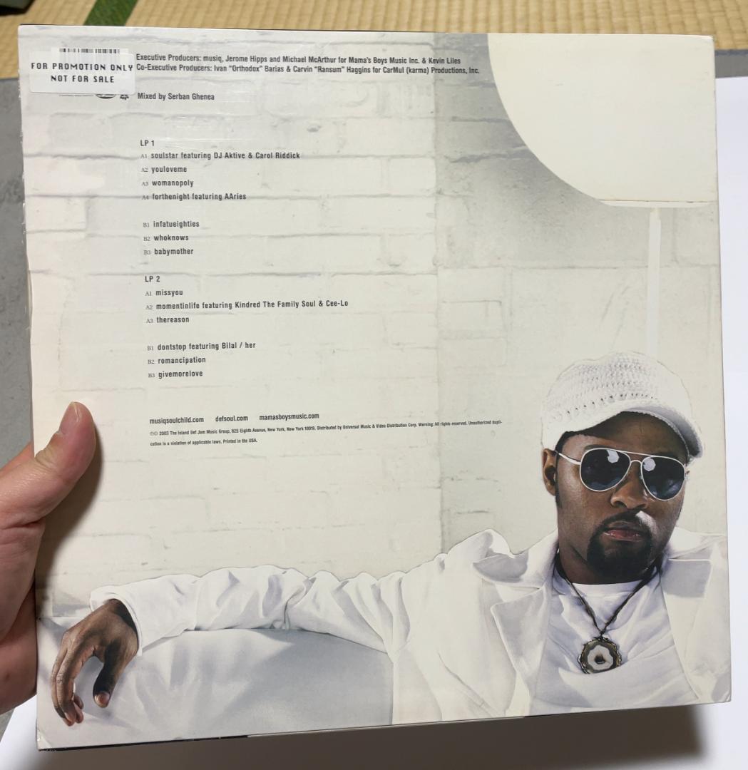 Musiq / Soulstar（2LP）