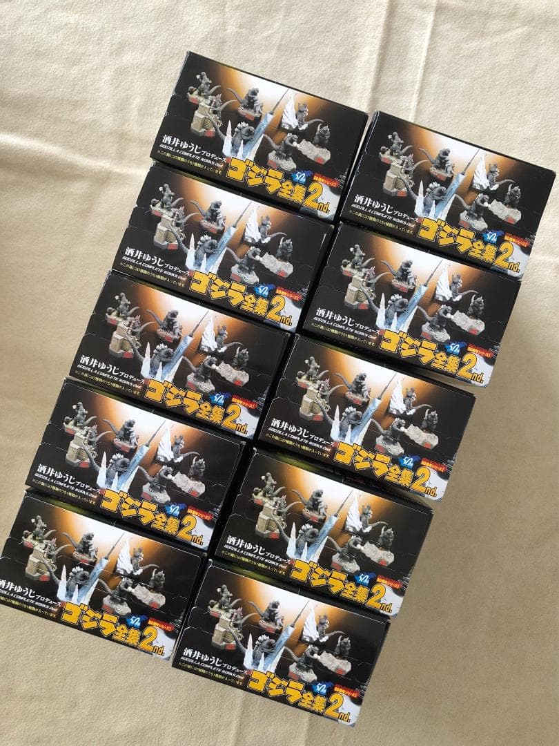 【レア未開封】50th Anniversary ゴジラ全集2nd10箱入り