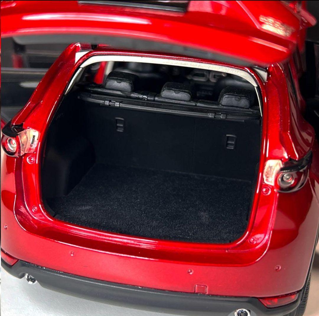 マツダ CX-5 赤 ミニカー 1/18