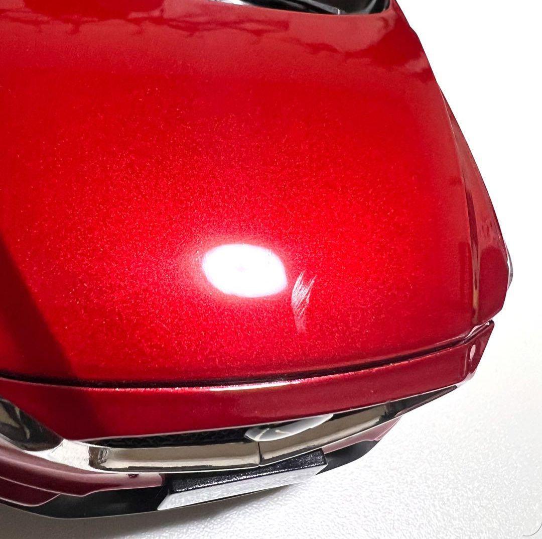 マツダ CX-5 赤 ミニカー 1/18