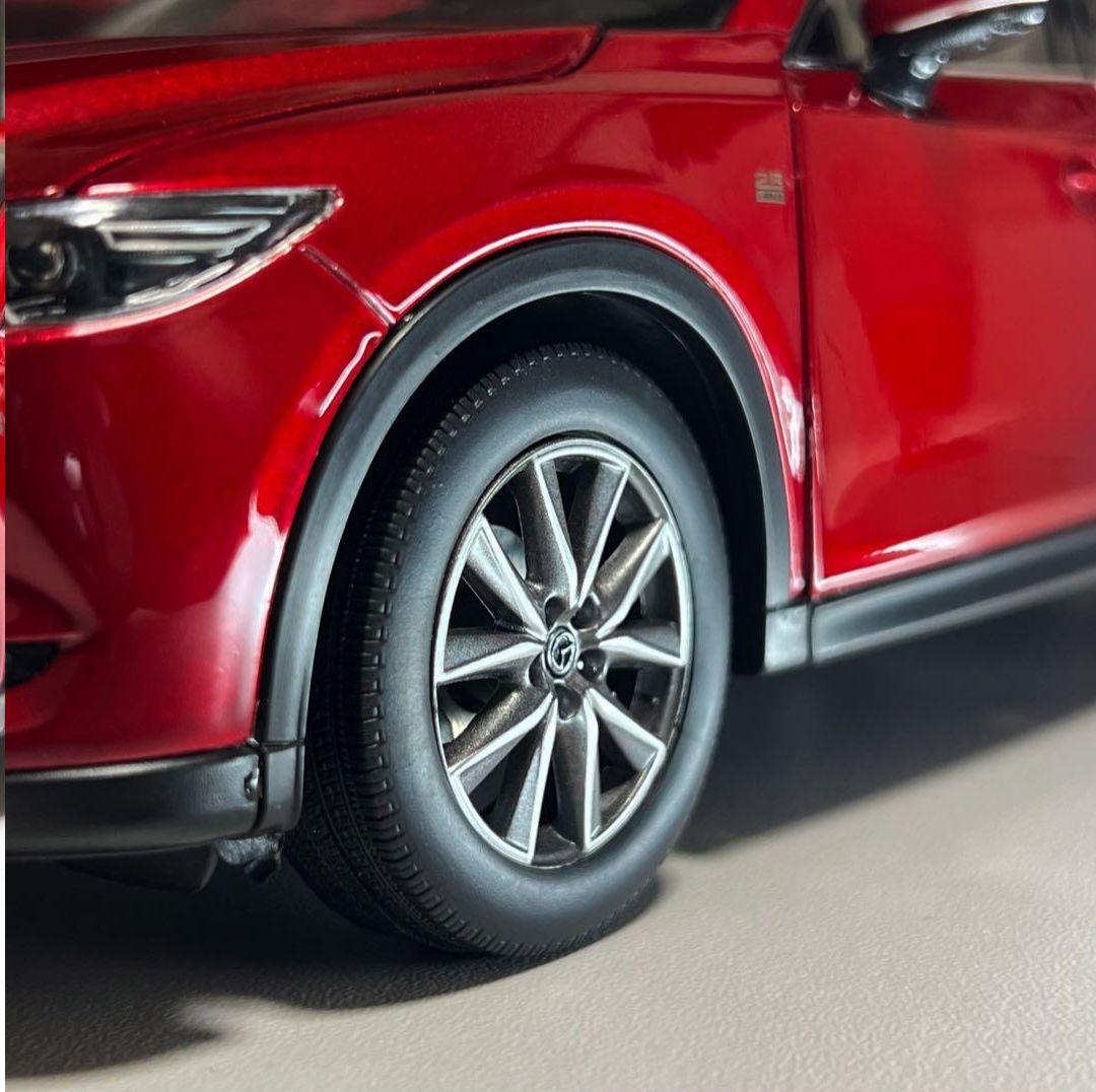 マツダ CX-5 赤 ミニカー 1/18