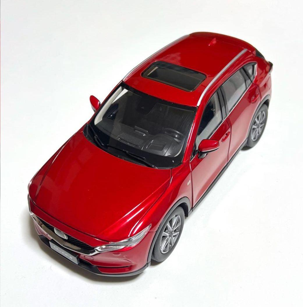 マツダ CX-5 赤 ミニカー 1/18