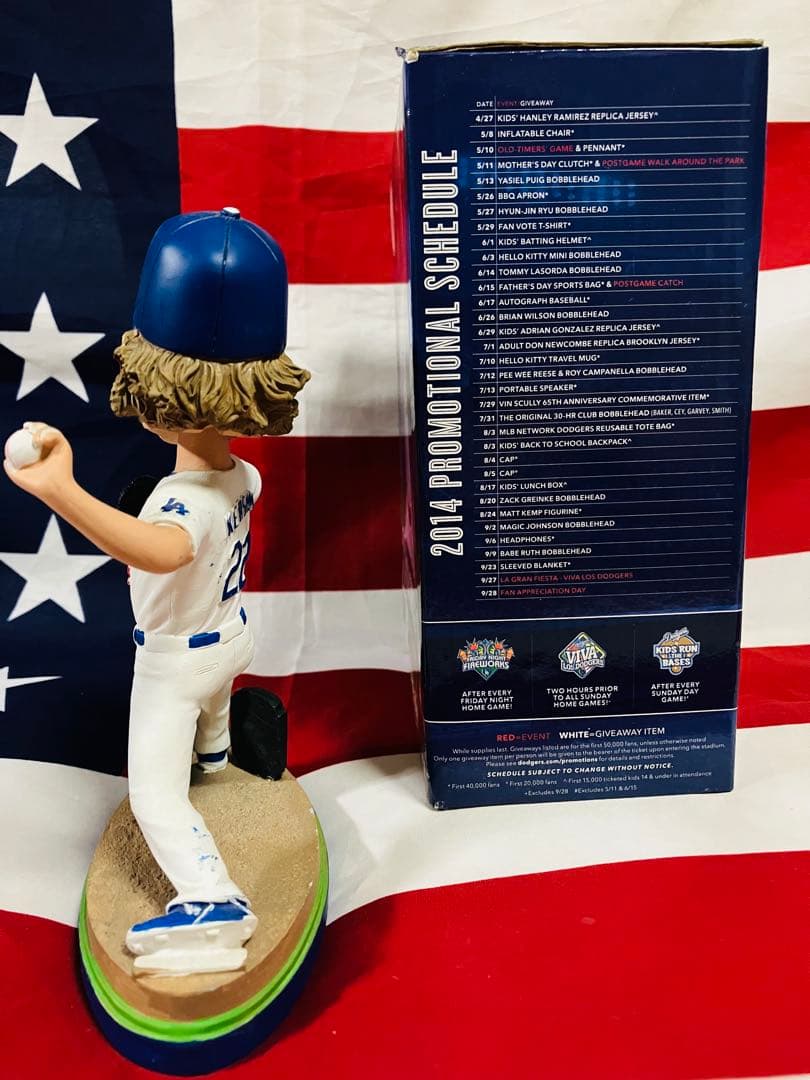 クレイトン カーショウ ボブルヘッド 非売品 カーショー サイヤング賞　限定