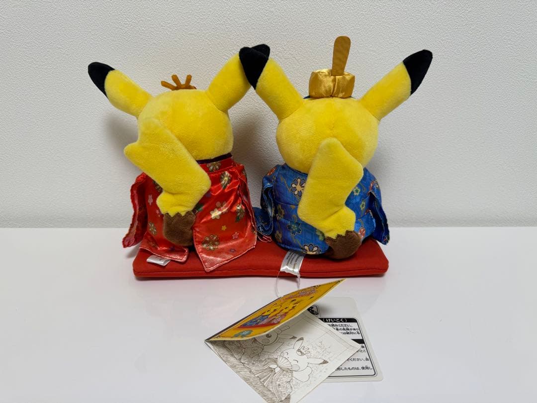 マンスリーペア ピカチュウ3月 雛人形 ひな祭り ひなまつり ぬいぐるみ