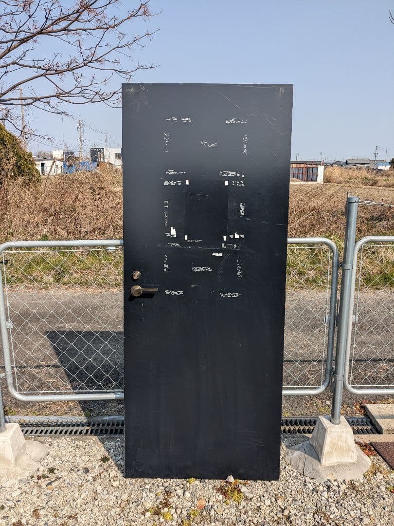 スチールドア ハンドル バックセット ストライク ドアクローザー 引取限定 愛知