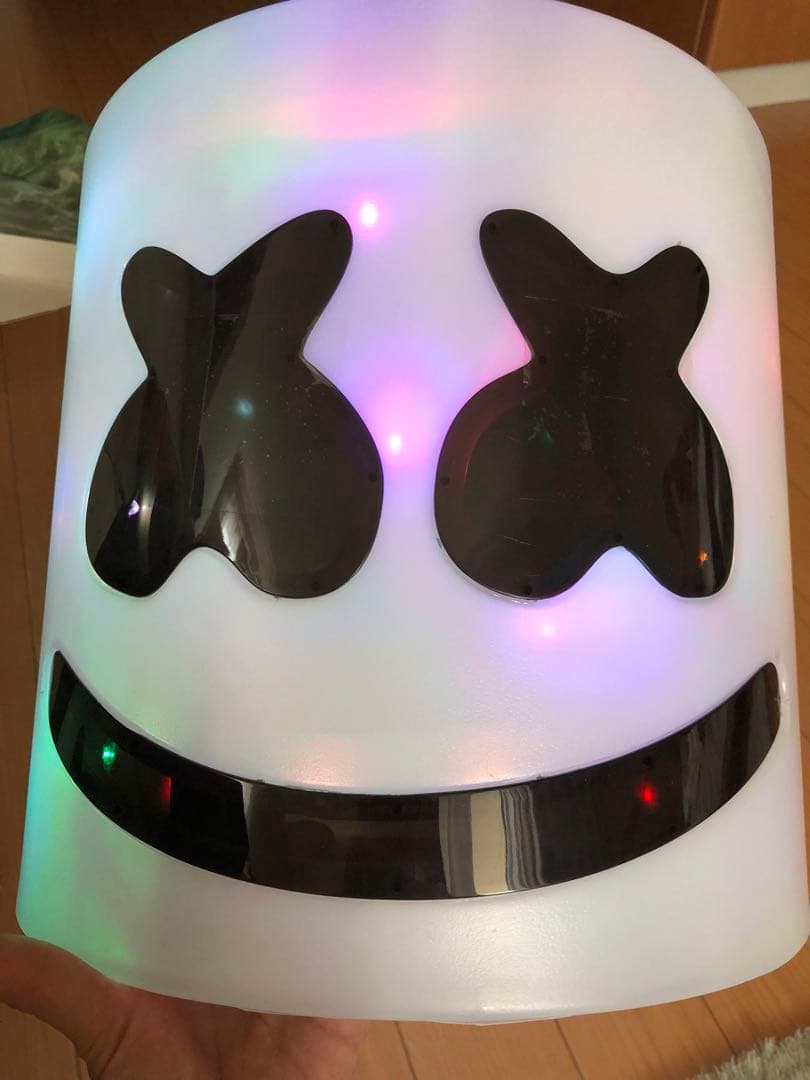 マシュメロのヘルメット