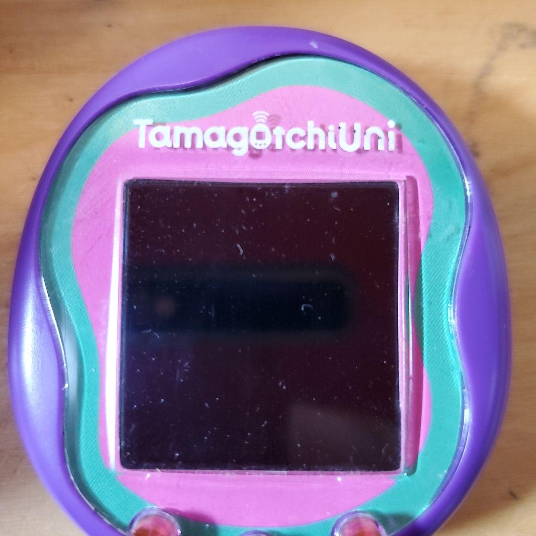 Tamagotchi Uni パープル　バンダイ　たまごっちユニ