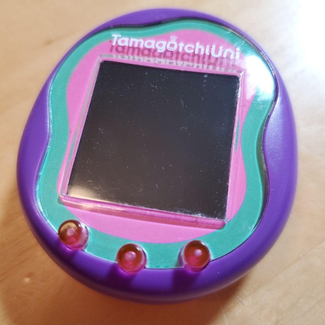 Tamagotchi Uni パープル　バンダイ　たまごっちユニ