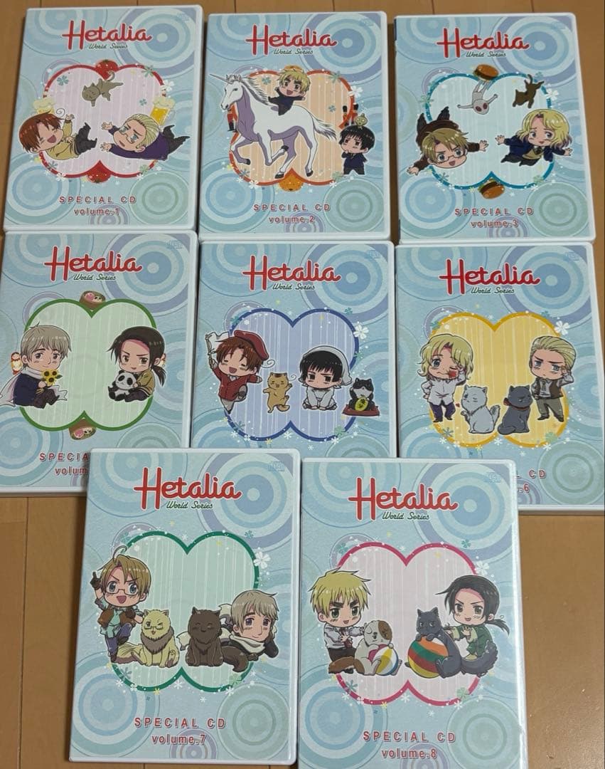 値下げ交渉⭕️ ヘタリア アニメDVD アニメイト限定版 フルコンプセット