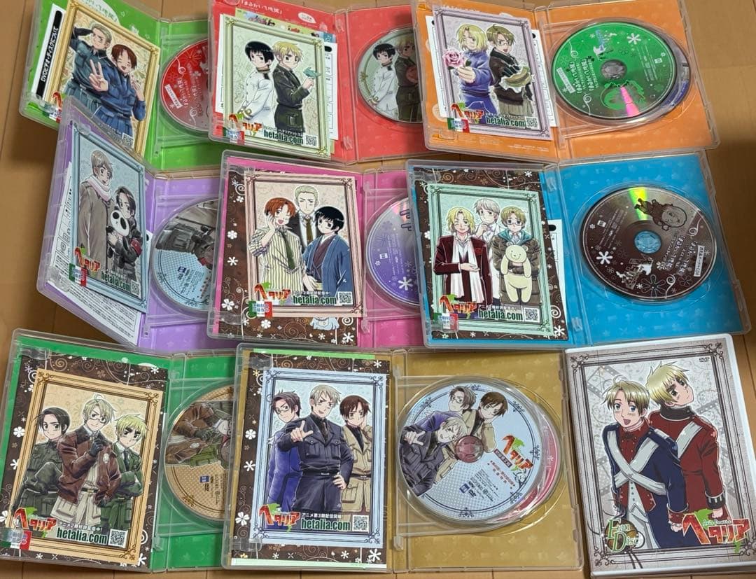 値下げ交渉⭕️ ヘタリア アニメDVD アニメイト限定版 フルコンプセット